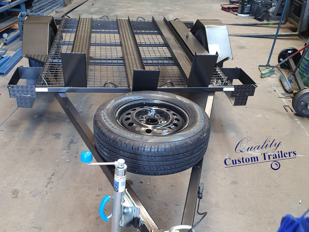custom motorbike trailers