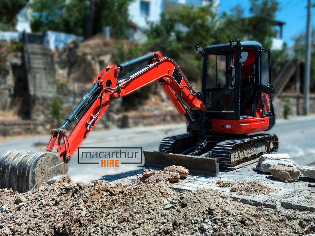 Mini excavators