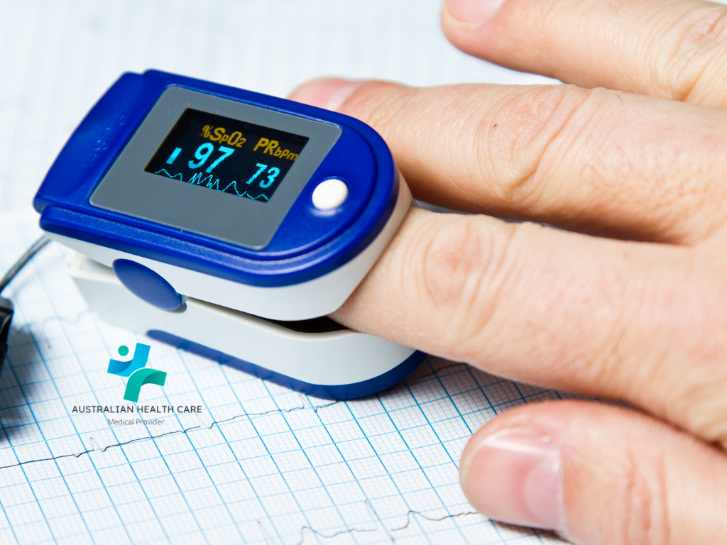 oxygen reader, Australian Health Care, travel oxygen concentrator, hospital supplies near me, blood oxygen monitors
